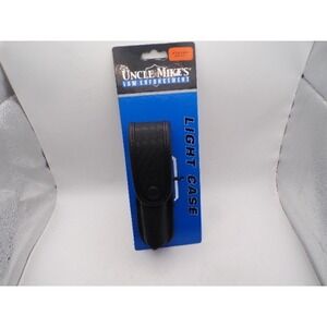 Uncle Mike's Law Enforcement Light Case Mirage Basketweave Black 7419-4 NIP